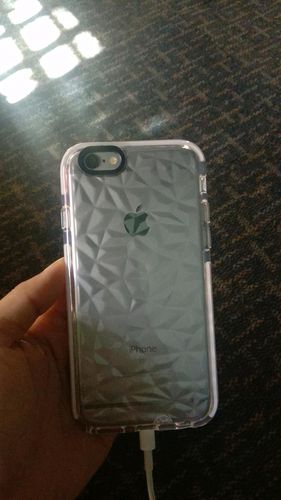 Customer photo review of Shockproof Bumper Frame iPhone Case