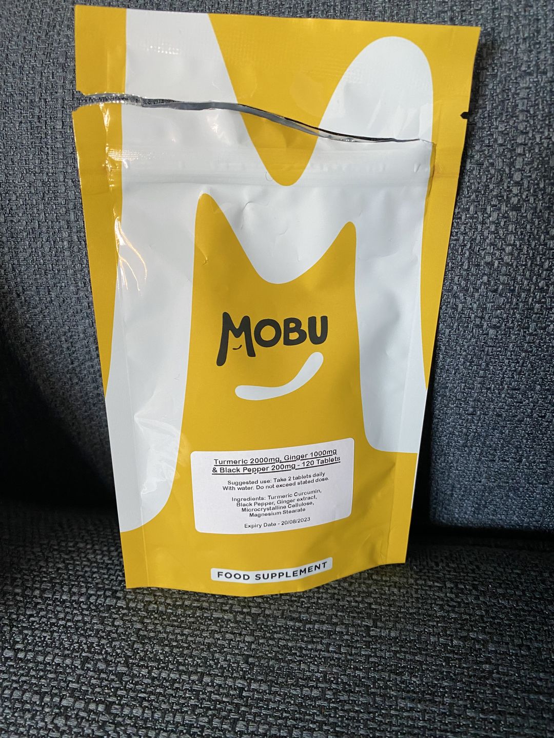 Customer photo review of Turmeric, Black Pepper & Ginger