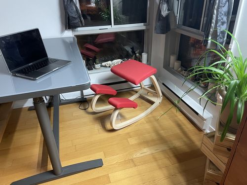 Customer photo review of Variable Balans Kneeling Chair