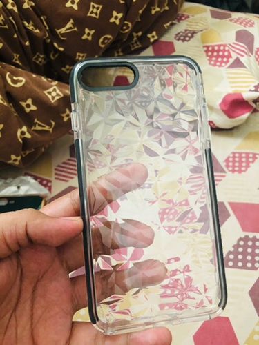 Customer photo review of Shockproof Bumper Frame iPhone Case