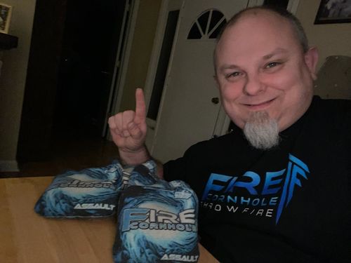 Customer photo review of Fire Assault - Set of 4