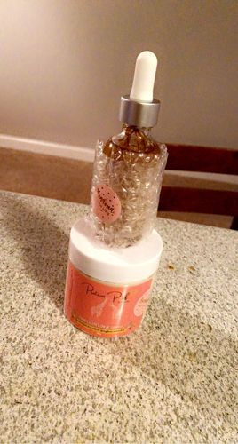 Customer photo review of India’s Secret Ancient Ayurvedic Hair Follicle Elixir (3 sizes)