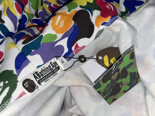 Customer photo review of BAPE WGM Camo Hoodie