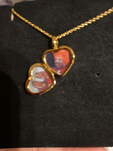 Customer photo review of Z Item Personalisation