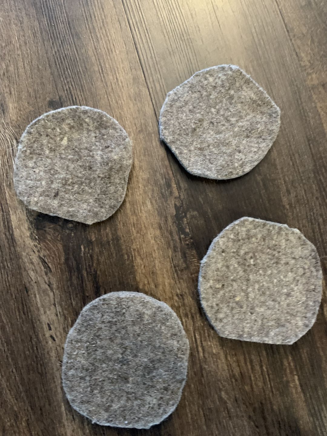 Customer photo review of F-7 Industrial Felt By Foot