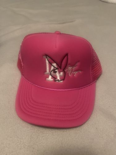 Customer photo review of LA Playboy SIGNATURE Trucker in Pink (LIMITED DROP)