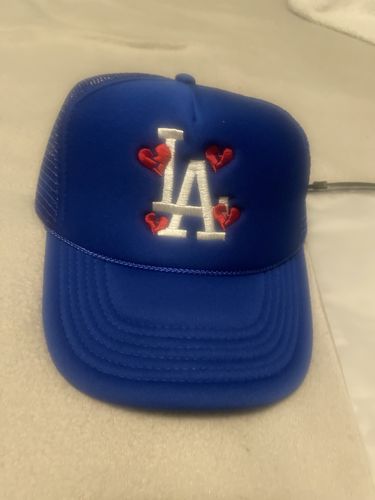 Customer photo review of LA Trucker in Dodger Blue