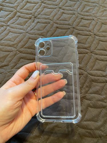 Customer photo review of Card Holder Anti-Knock iPhone Case