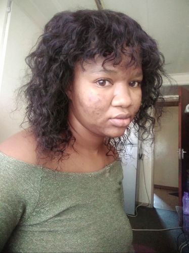 Customer photo review of Brandy Water Wave Fringe 10"