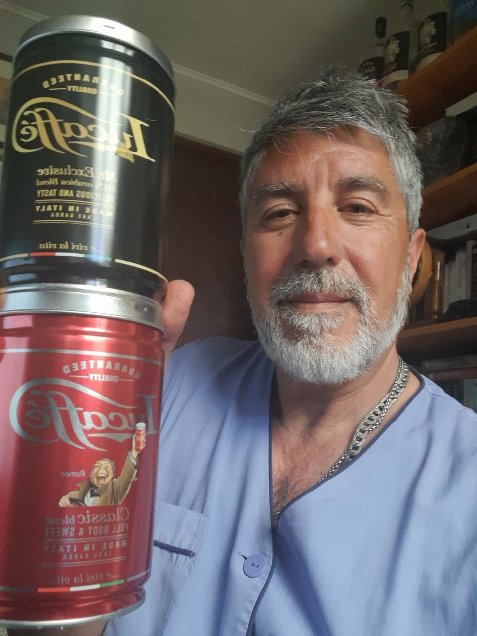 Customer photo review of Lata Lucaffe Classic y Mr. Exclusive 250 grs Grano Molido