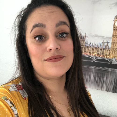 Customer photo review of Ocean Green Colored Contact Lenses