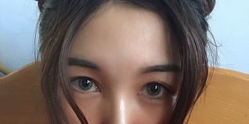 Customer photo review of Vika tricolor Grey Colored Contact Lenses
