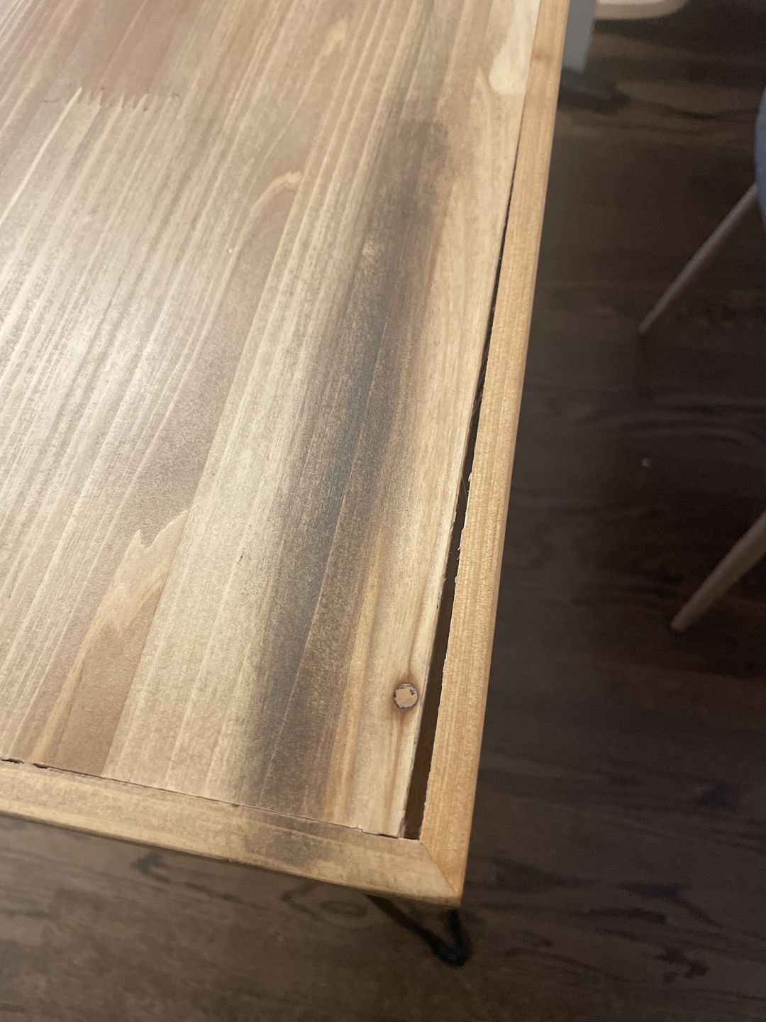 Customer photo review of The Portland Folding Desk.
