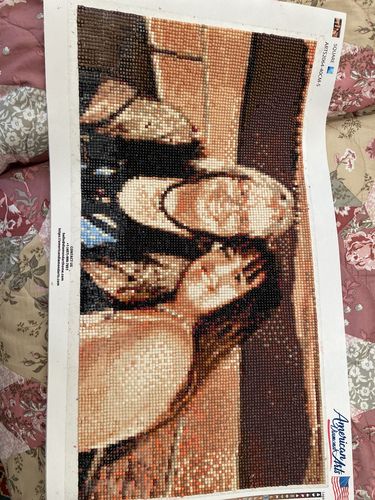 Customer photo review of Custom Diamond Painting Kits for Adults DIY 5D - Photo Diamond Art Shipped from USA