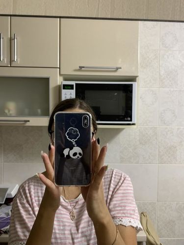 Customer photo review of Creative Bear Panda Animal iPhone Case