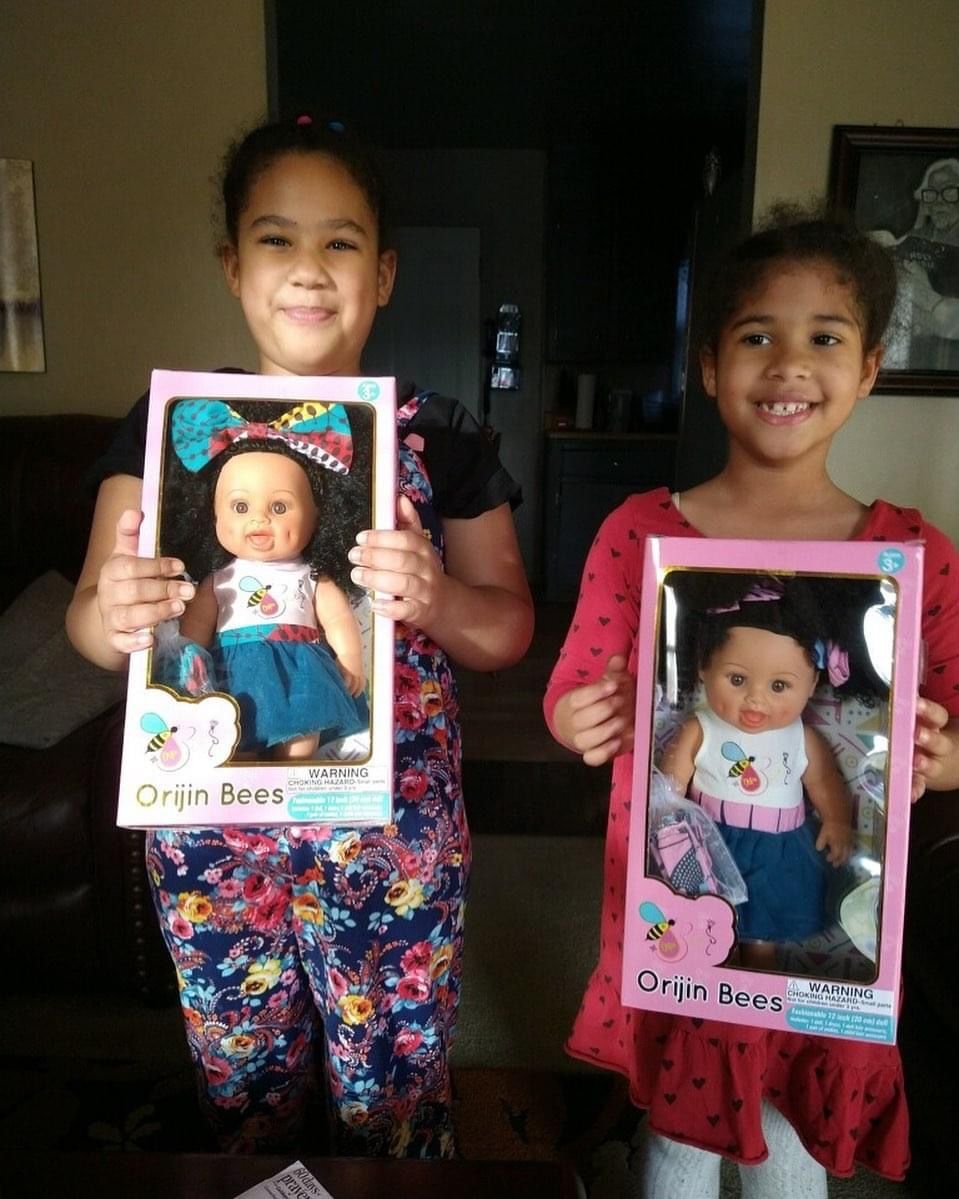 Customer photo review of Sweet Puffy Bee Baby Doll