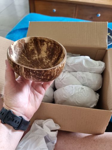 Customer photo review of Original Coconut Bowls Set of Four