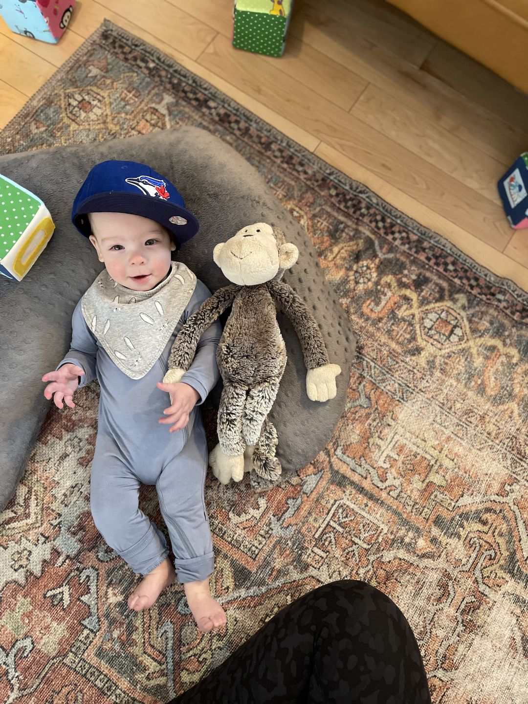 Customer photo review of Sophia Heritage Rust Rug