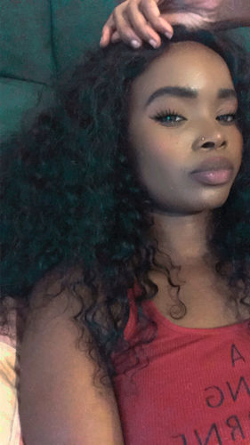 Customer photo review of Front lace 4x4"  | Deep Wave