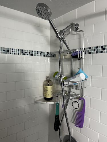 Customer photo review of 1-Spray Handheld Shower Head Set