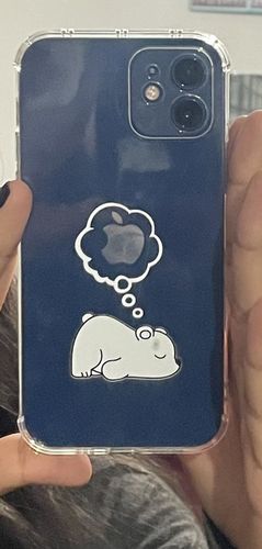 Customer photo review of Creative Bear Panda Animal iPhone Case