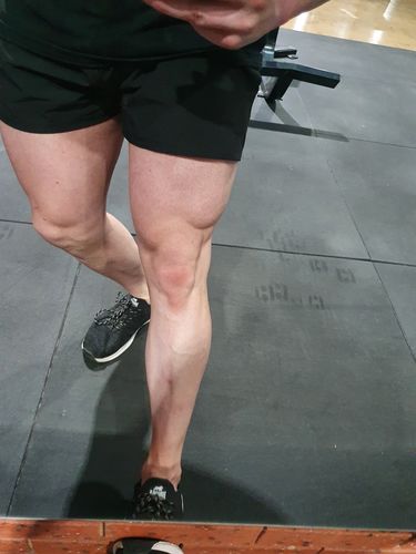 Customer photo review of Quads of the Gods - Lift Shorts - Black / Red