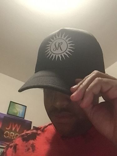 Customer photo review of Sommer Ray Logo Trucker Hat - Black
