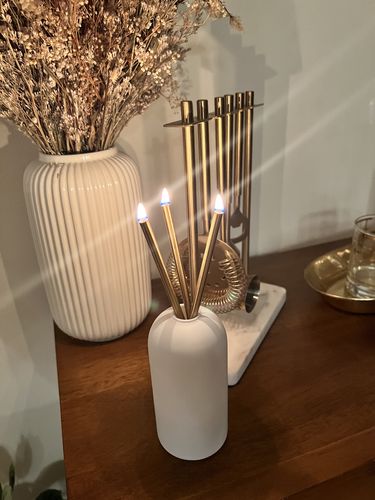 Customer photo review of Gold + Wylie White Set