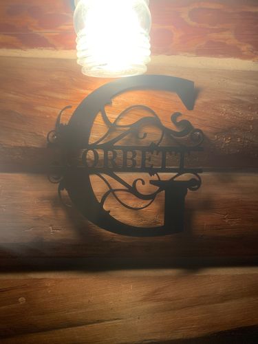 Customer photo review of Split Letter Monogram - Special Offer