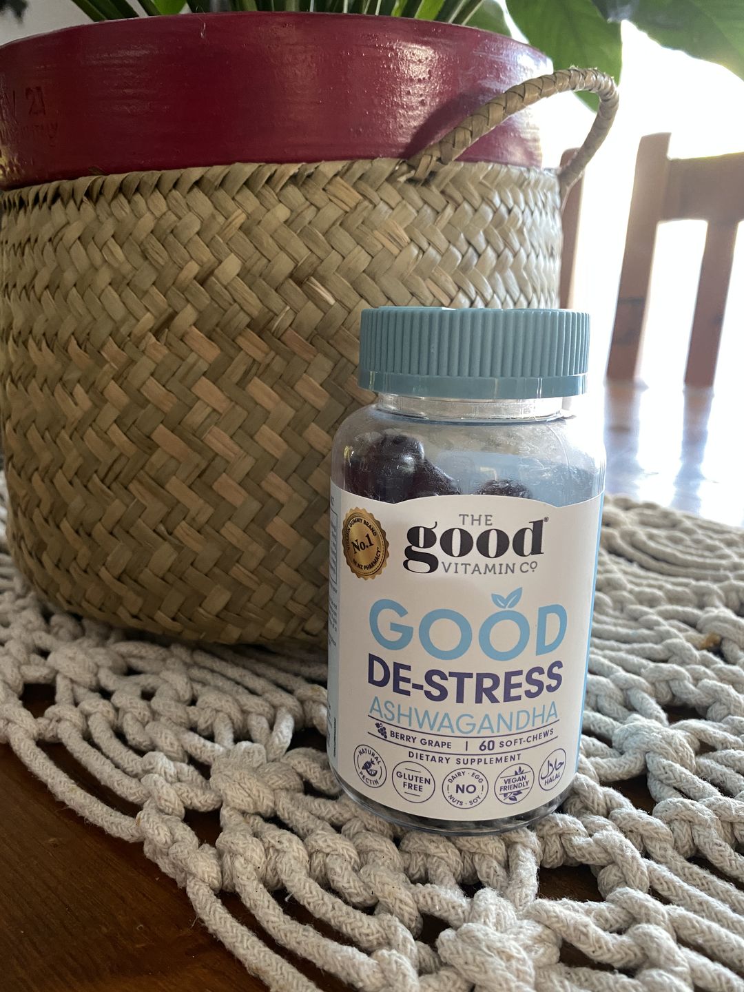 Customer photo review of Good Destress Ashwagandha Supplements