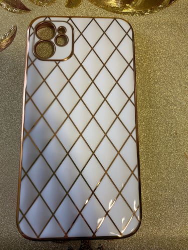 Customer photo review of Diamond Bling Plating iPhone Case
