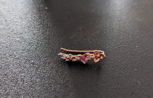 Customer photo review of Boucles d'oreilles Hena