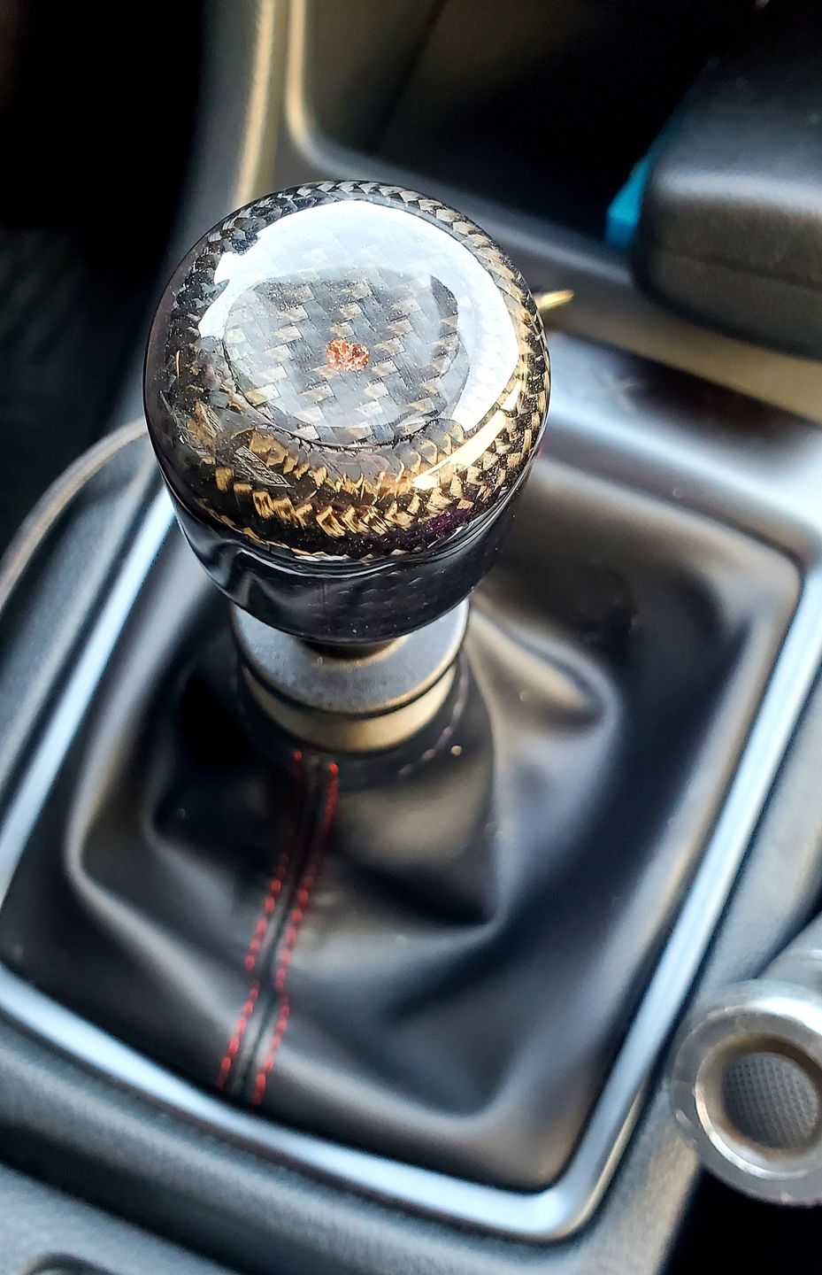 Customer photo review of Damaged Shift Knobs