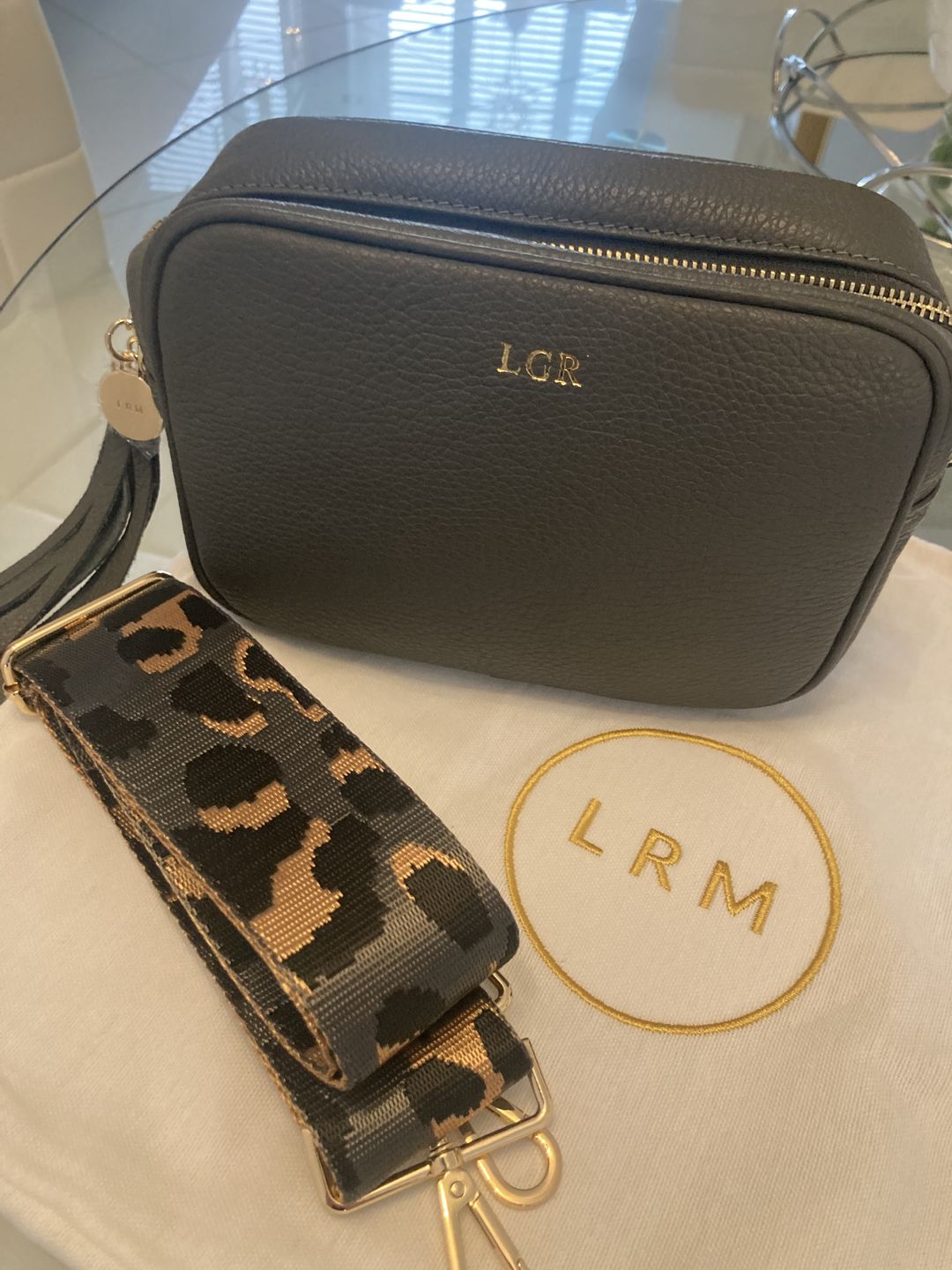 Customer photo review of Leather Lady Cross Body Bag
