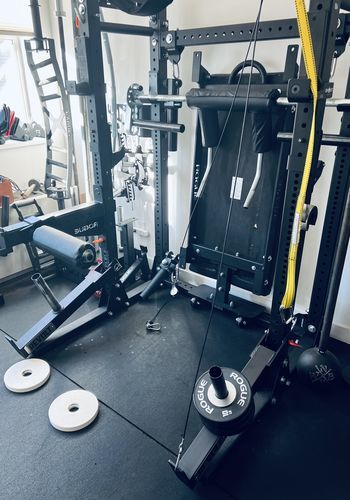Customer photo review of Belt squat attachment