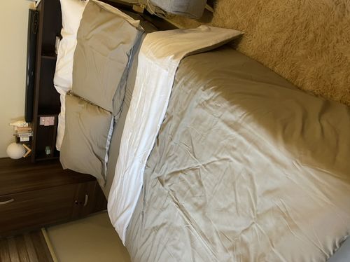 Customer photo review of TWO-TONED BEDDING SETS