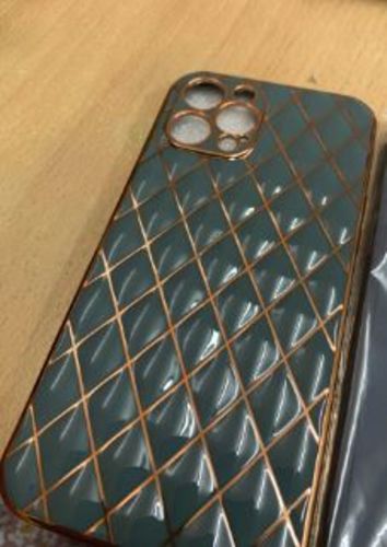 Customer photo review of Diamond Bling Plating iPhone Case