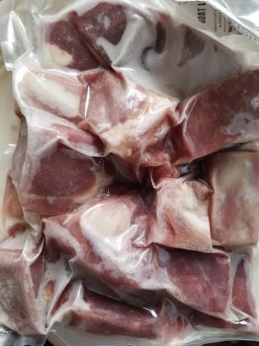 Customer photo review of Halal Goat Leg Whole