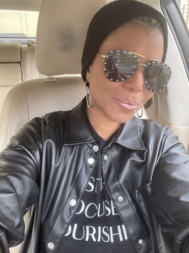 Customer photo review of Moisturize Me Tee