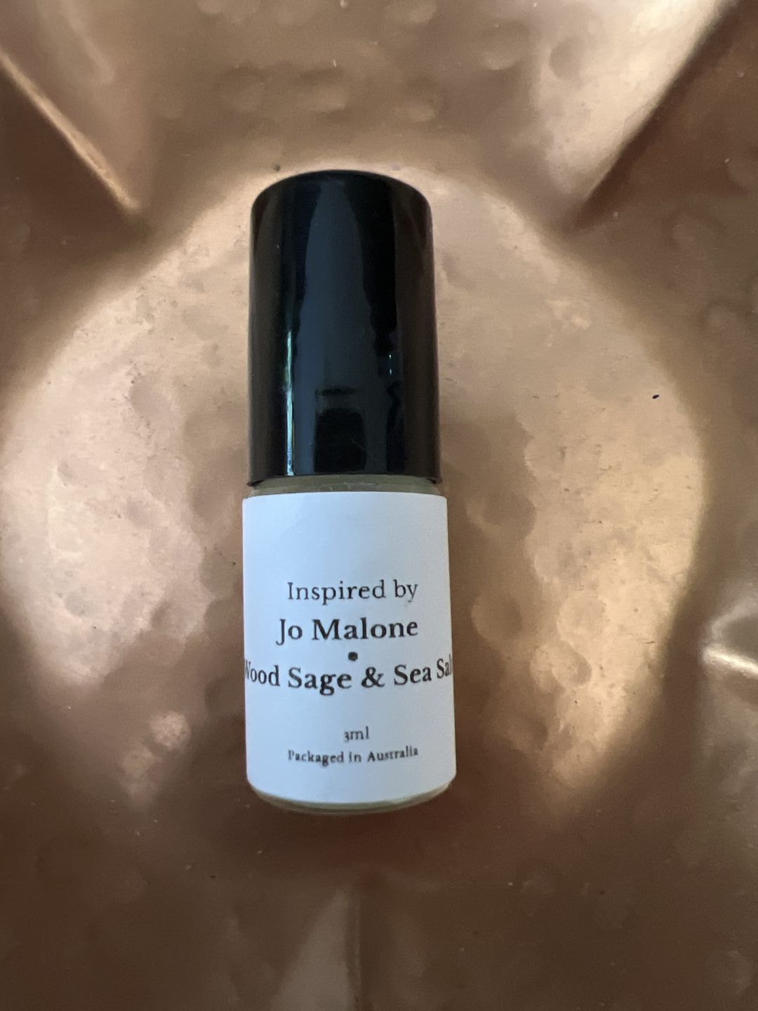 Customer photo review of WOOD SAGE PERFUME OIL