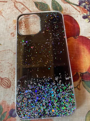 Customer photo review of Glitter Bling Sequins iPhone 11 Case