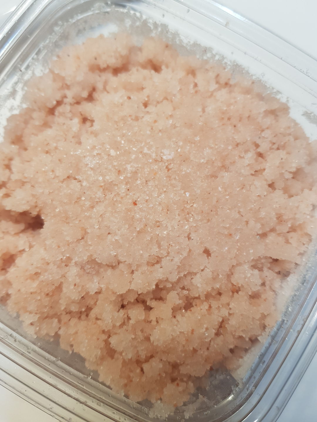 Customer photo review of Himalayan Pink Salt Bath Crystals - Fine Grain