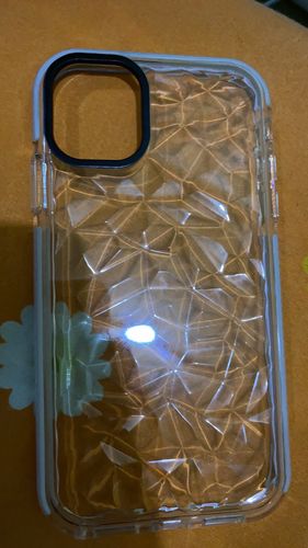 Customer photo review of Shockproof Bumper Frame iPhone Case