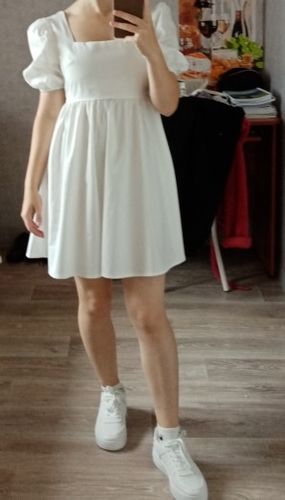Customer photo review of Trixie Backless Dress