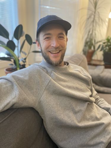 Customer photo review of Big Navy Dad Hat