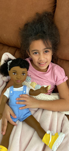 Customer photo review of Zoe Curlfriend Collection Doll Bundle