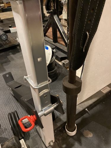 Customer photo review of Belt squat attachment