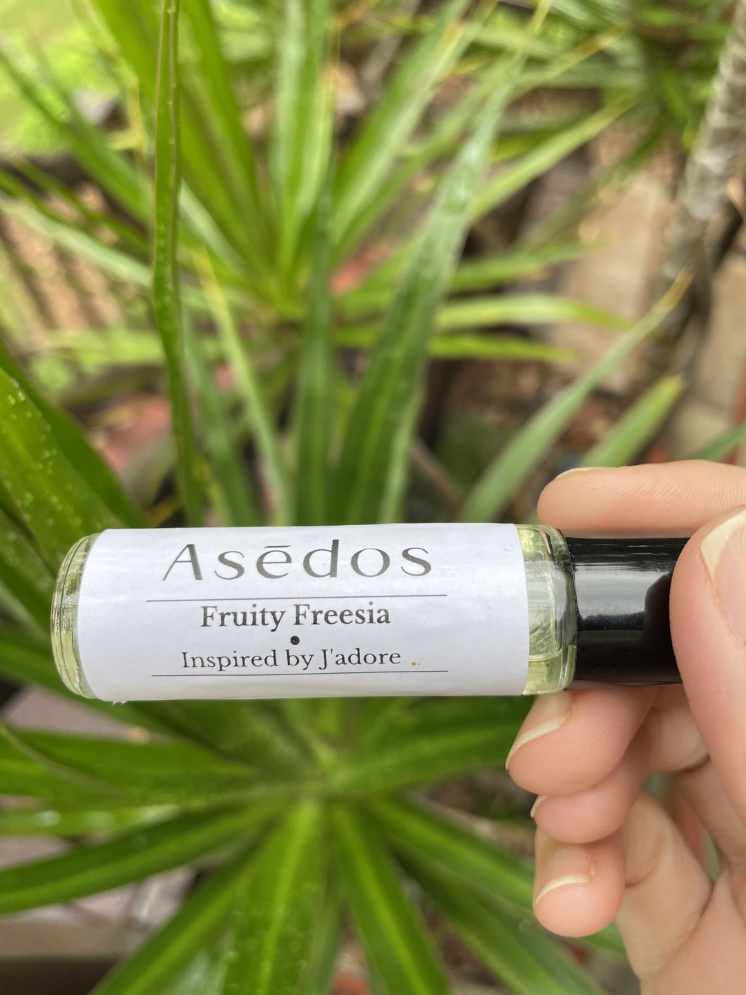 Customer photo review of FRUITY FREESIA PERFUME OIL