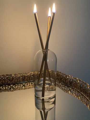 Customer photo review of Gold Wylie Set