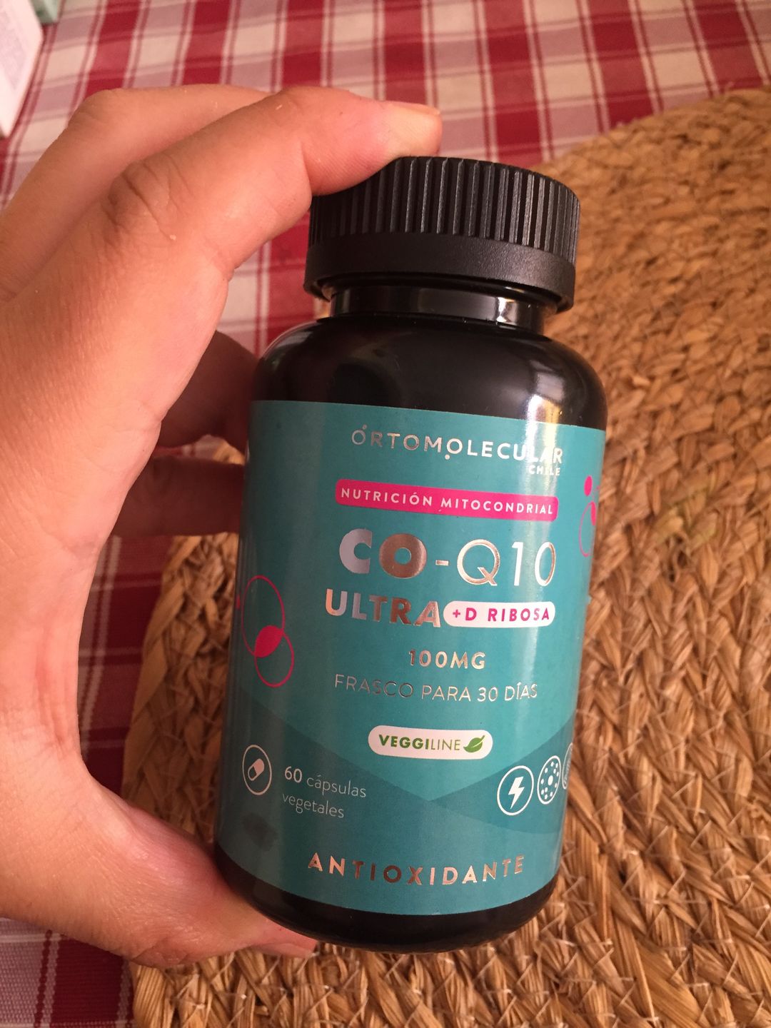 Customer photo review of Coenzima Q10+D Ribosa-60 cáps